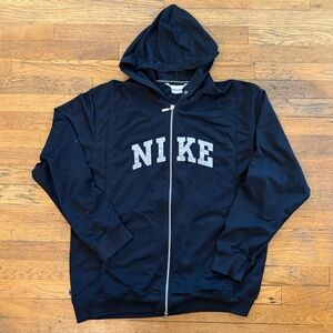 Vintage Y2K Nike Spell-Out Full-Zip Hoodie